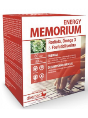 Memorium Energy - 60 Cápsulas - Dietmed